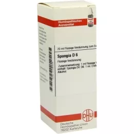 SPONGIA D 6 Diluizione, 20 ml