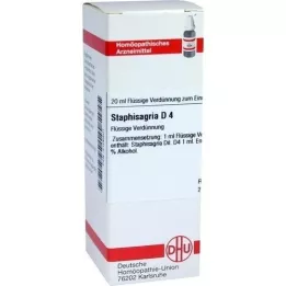 STAPHISAGRIA Diluizione D 4, 20 ml