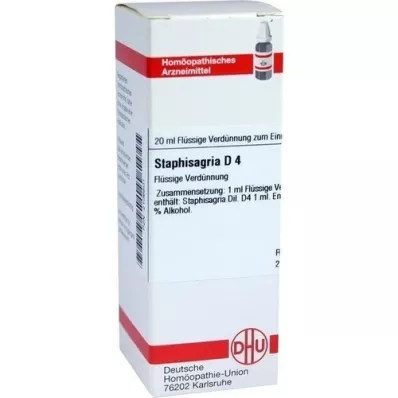 STAPHISAGRIA Diluizione D 4, 20 ml