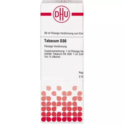 TABACUM Diluizione D 30, 20 ml TABACUM Diluizione D 30, 20 ml