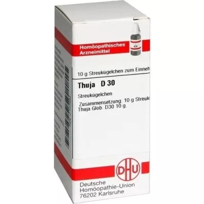 THUJA D 30 globuli, 10 g