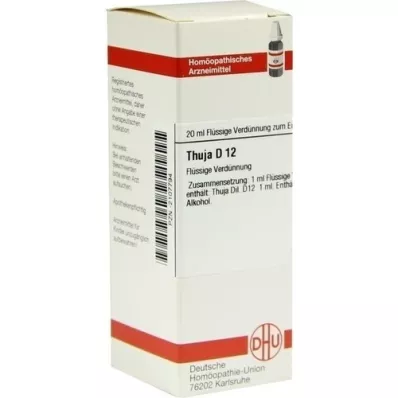 THUJA Diluizione D 12, 20 ml