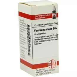 VERATRUM ALBUM D 6 globuli, 10 g