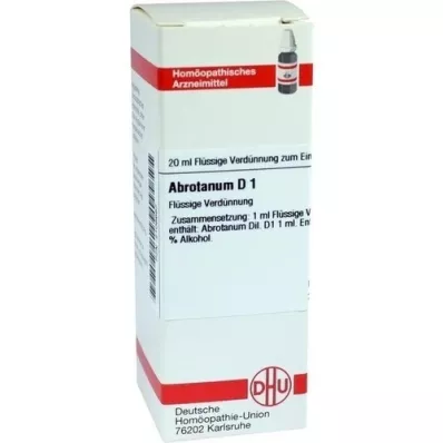 ABROTANUM Diluizione D 1, 20 ml