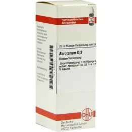 ABROTANUM Diluizione D 3, 20 ml