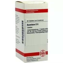 ACONITUM D 6 compresse, 80 pz