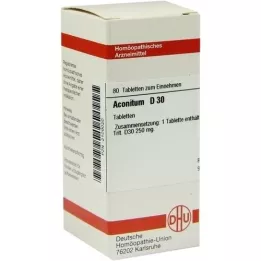 ACONITUM D 30 compresse, 80 pz