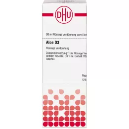 ALOE Diluizione D 3, 20 ml