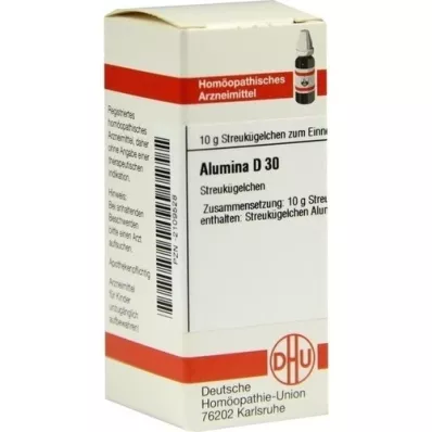 ALUMINA D 30 globuli, 10 g ALUMINA D 30 globuli, 10 g