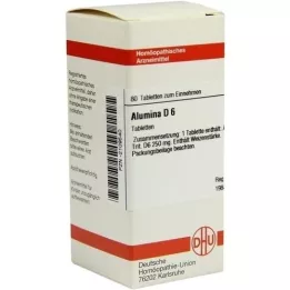 ALUMINA D 6 compresse, 80 pz