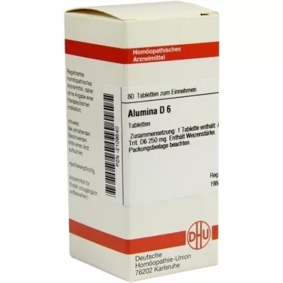 ALUMINA D 6 compresse, 80 pz ALUMINA D 6 compresse, 80 pz