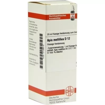 APIS MELLIFICA Diluizione D 12, 20 ml