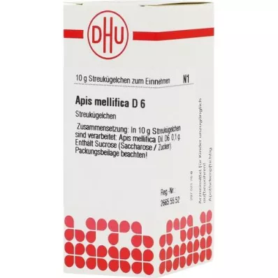 APIS MELLIFICA D 6 globuli, 10 g