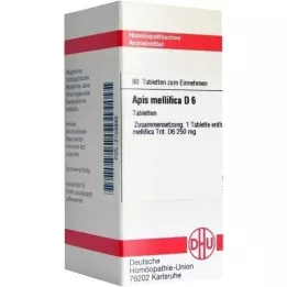 APIS MELLIFICA D 6 compresse, 80 pz