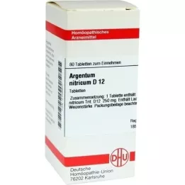 ARGENTUM NITRICUM D 12 compresse, 80 pz