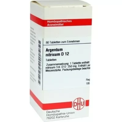 ARGENTUM NITRICUM D 12 compresse, 80 pz ARGENTUM NITRICUM D 12 compresse, 80 pz