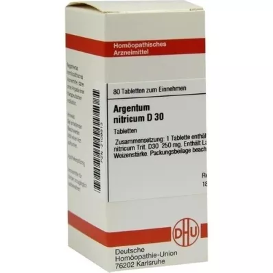 ARGENTUM NITRICUM D 30 compresse, 80 pz ARGENTUM NITRICUM D 30 compresse, 80 pz