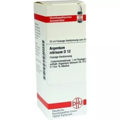 ARGENTUM NITRICUM Diluizione D 12, 20 ml