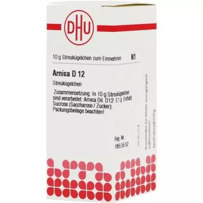 ARNICA D 12 globuli, 10 g