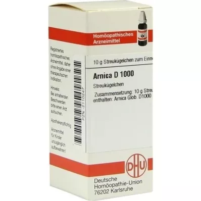 ARNICA D 1000 globuli, 10 g