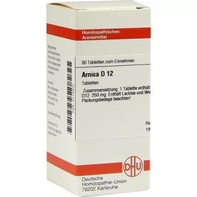 ARNICA D 12 compresse, 80 pz