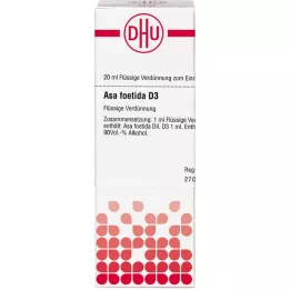 ASA FOETIDA Diluizione D 3, 20 ml