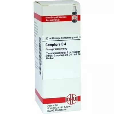 CAMPHORA Diluizione D 4, 20 ml CAMPHORA Diluizione D 4, 20 ml