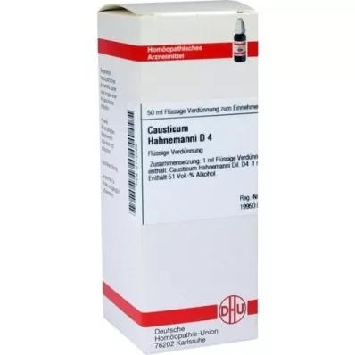 CAUSTICUM HAHNEMANNI Diluizione D 4, 50 ml CAUSTICUM HAHNEMANNI Diluizione D 4, 50 ml