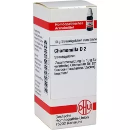 CHAMOMILLA D 2 globuli, 10 g