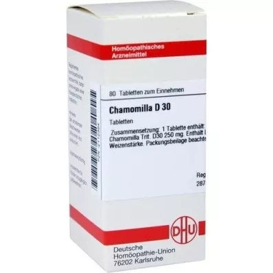 CHAMOMILLA D 30 compresse, 80 pz CHAMOMILLA D 30 compresse, 80 pz