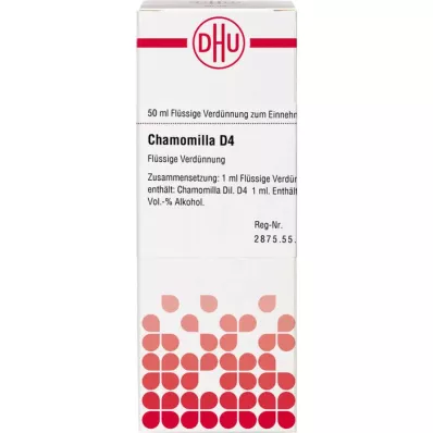 CHAMOMILLA Diluizione D 4, 50 ml