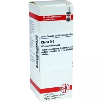CHINA D 6 Diluizione, 20 ml