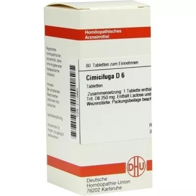 CIMICIFUGA D 6 compresse, 80 pz CIMICIFUGA D 6 compresse, 80 pz