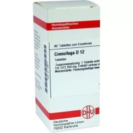 CIMICIFUGA D 12 compresse, 80 pz