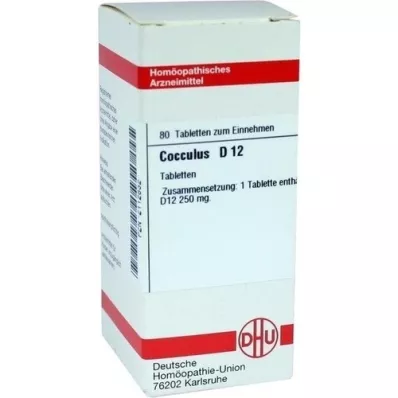COCCULUS D 12 compresse, 80 pz COCCULUS D 12 compresse, 80 pz