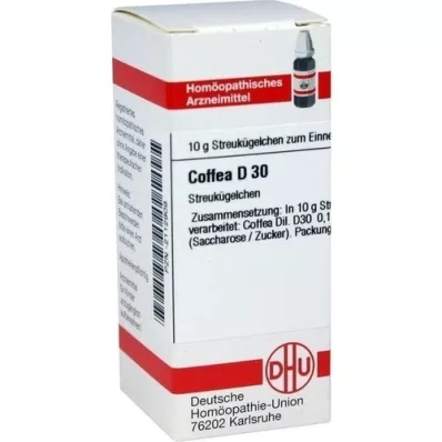 COFFEA D 30 globuli, 10 g COFFEA D 30 globuli, 10 g