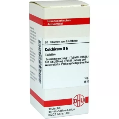 COLCHICUM D 6 compresse, 80 pz
