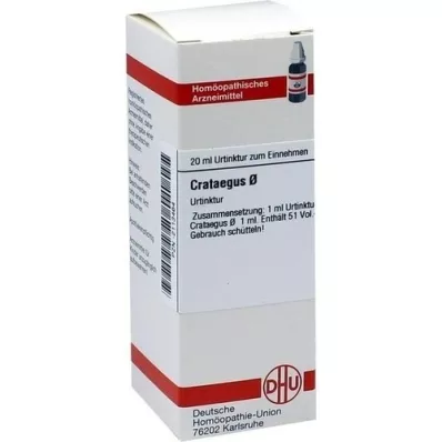 CRATAEGUS Tintura madre, 20 ml CRATAEGUS Tintura madre, 20 ml