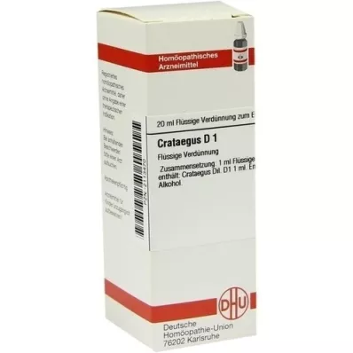 CRATAEGUS Diluizione D 1, 20 ml