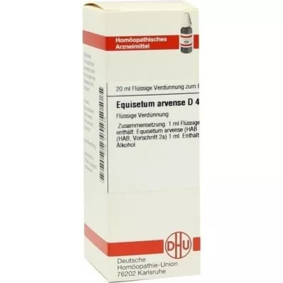 EQUISETUM ARVENSE Diluizione D 4, 20 ml EQUISETUM ARVENSE Diluizione D 4, 20 ml
