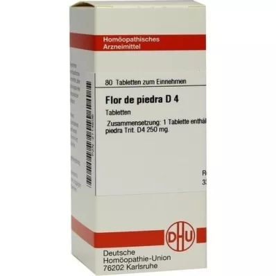 FLOR DE PIEDRA D 4 compresse, 80 pz