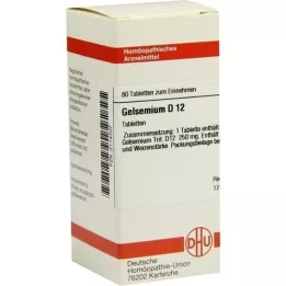 GELSEMIUM D 12 compresse, 80 pz