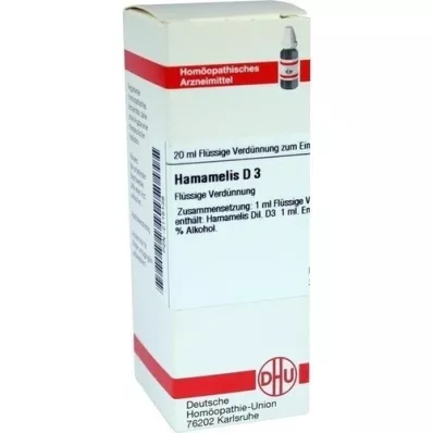 HAMAMELIS Diluizione D 3, 20 ml