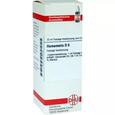 HAMAMELIS D 6 Diluizione, 20 ml HAMAMELIS D 6 Diluizione, 20 ml
