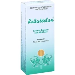KRÄUTERLAX Dr.Henk 15 mg di compresse a base di erbe per lassazione, 30 pz