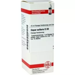 HEPAR SULFURIS Diluizione D 30, 20 ml