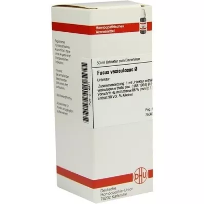 FUCUS VESICULOSUS Tintura madre, 50 ml FUCUS VESICULOSUS Tintura madre, 50 ml