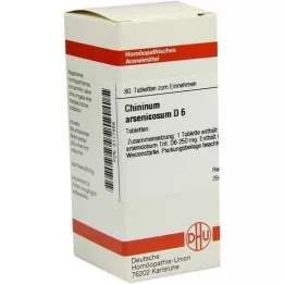 CHININUM ARSENICOSUM D 6 compresse, 80 pz