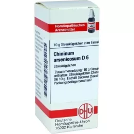 CHININUM ARSENICOSUM D 6 globuli, 10 g