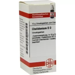 CHELIDONIUM D 3 globuli, 10 g